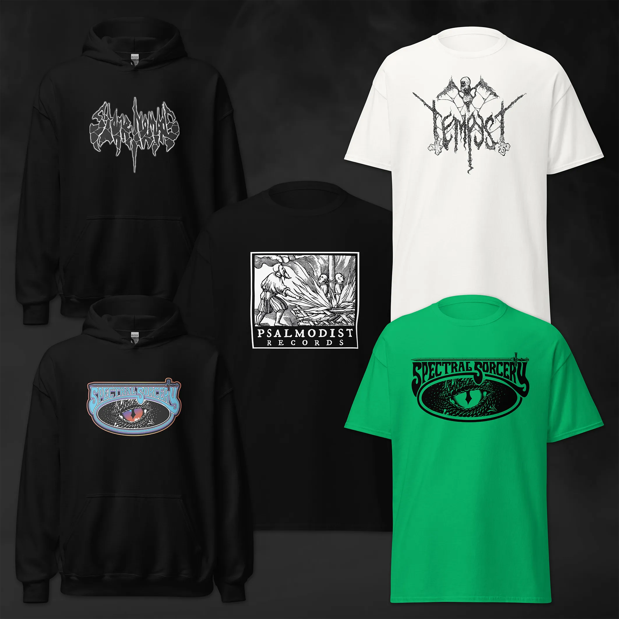 Announcing the latest drop of bands' merchandise
